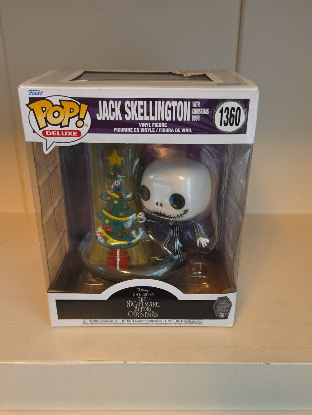 Funko Pop! Deluxe Jack Skellington #1360 - Black & White